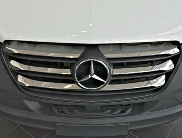 MB Sprinter W907 5 Pcs. 2018 > Wide Version Front Grill Chrome 