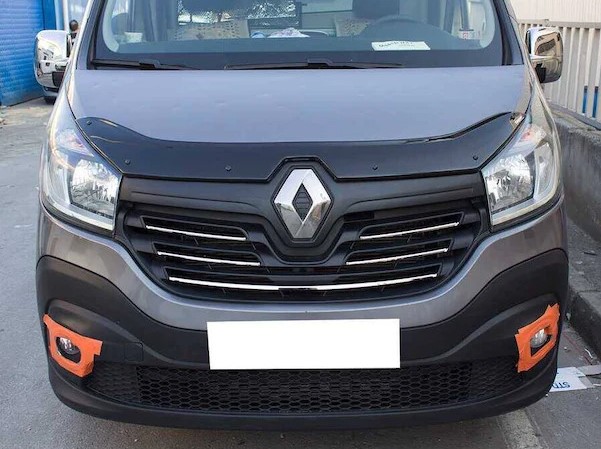 Renault Trafic 3 5 Prç. 2015 > Front Grill Chrome 